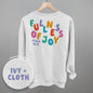 Fullness Of Joy Colorful (Back Print) Ivy + Cloth
