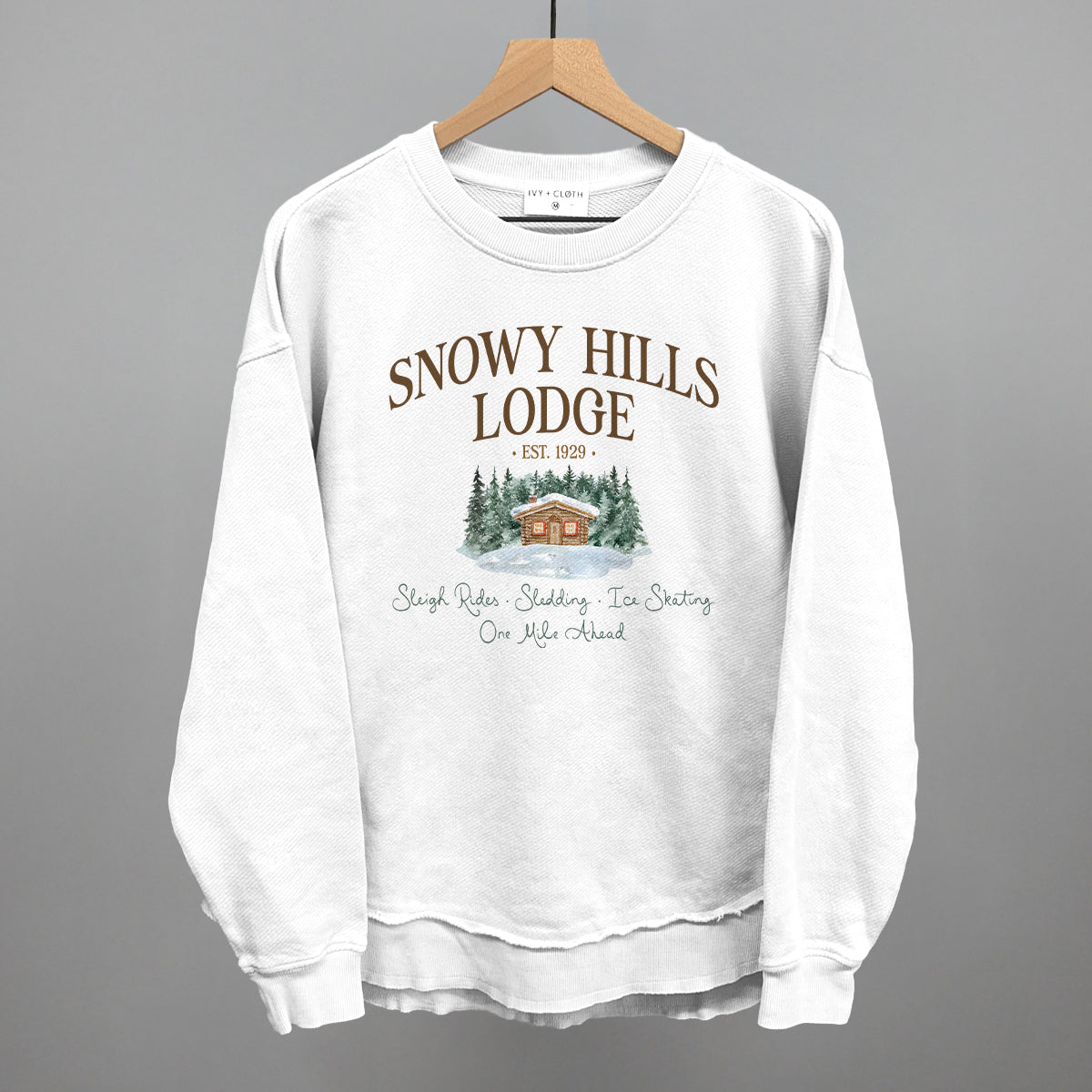 Snowy Hills Lodge Ivy + Cloth