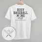 Busy Baseball Moms Club (Back Print) Ivy + Cloth