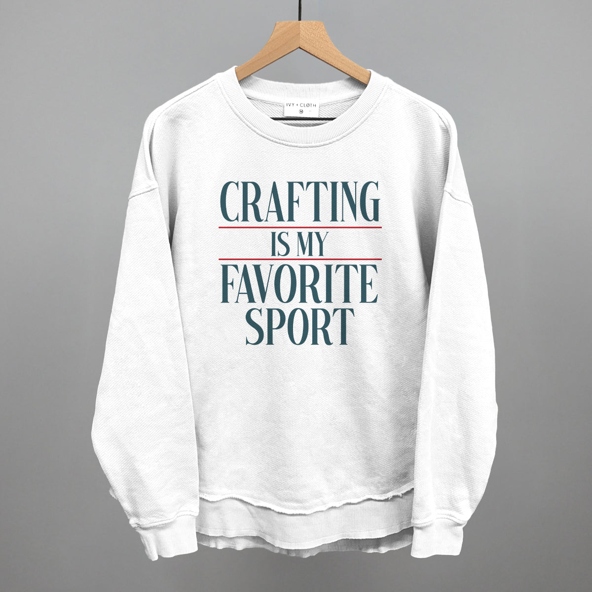 Crafting Is My Favorite Sport Ivy + Cloth