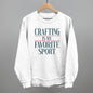 Crafting Is My Favorite Sport Ivy + Cloth