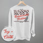 Ross's Relationship Hotline (Back Print) Ivy + Cloth