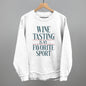 Wine Tasting Is My Favorite Sport Ivy + Cloth