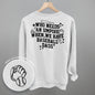 When We Have Baseball Dads (Back Print) Ivy + Cloth