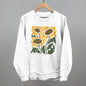 Abstract Sunflowers Ivy + Cloth