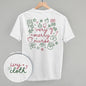 Very Merry Nurse Doodles (Back Print) Ivy + Cloth