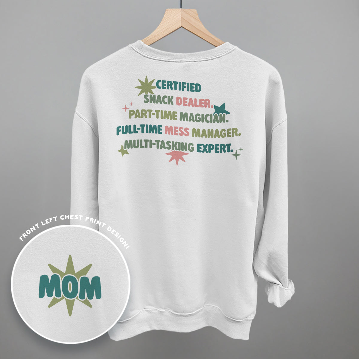 Multitasking Mom (Back Print) Ivy + Cloth