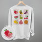 Fruit Grid Doodles (Back Print) Ivy + Cloth