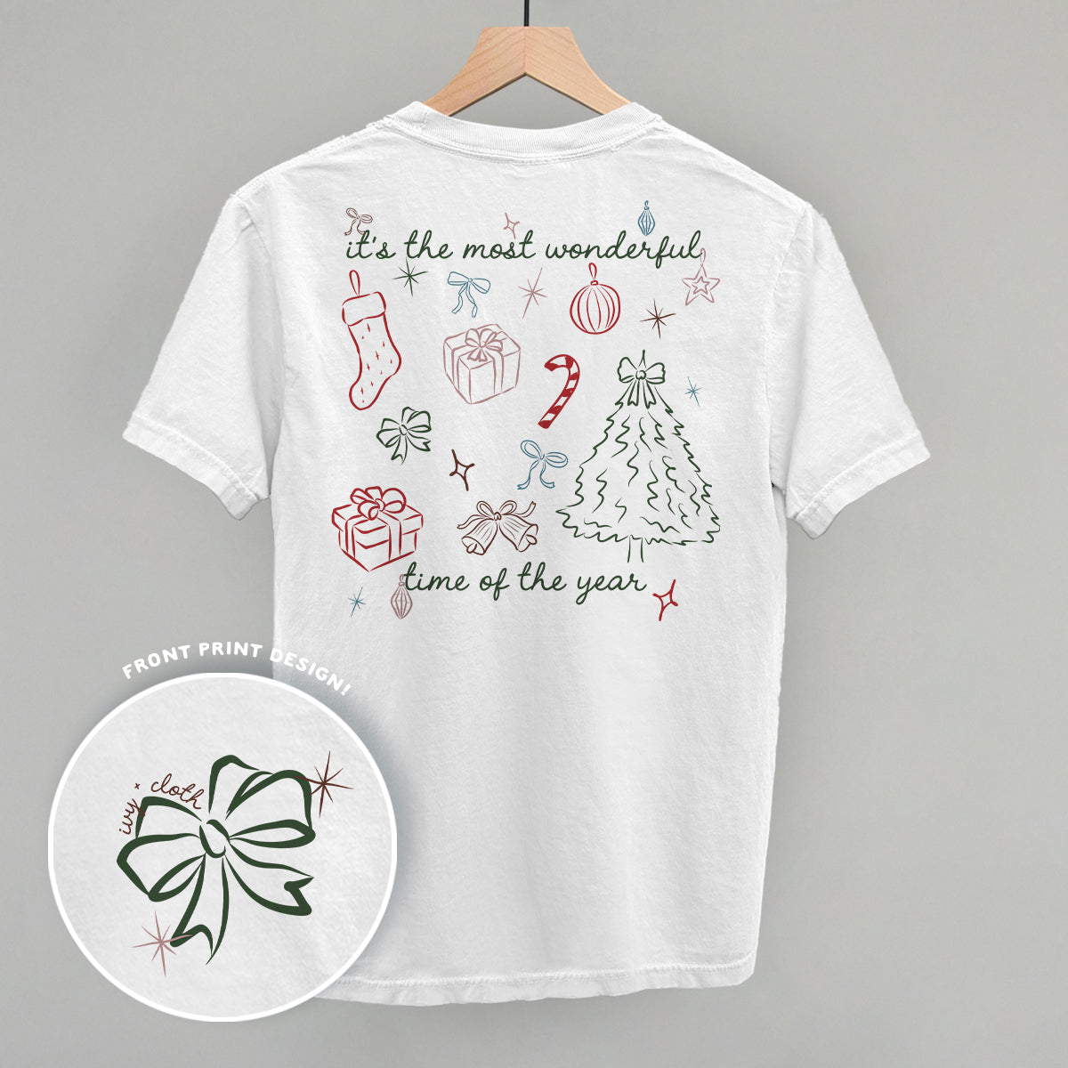 Wonderful Time Doodles (Back Print) Ivy + Cloth
