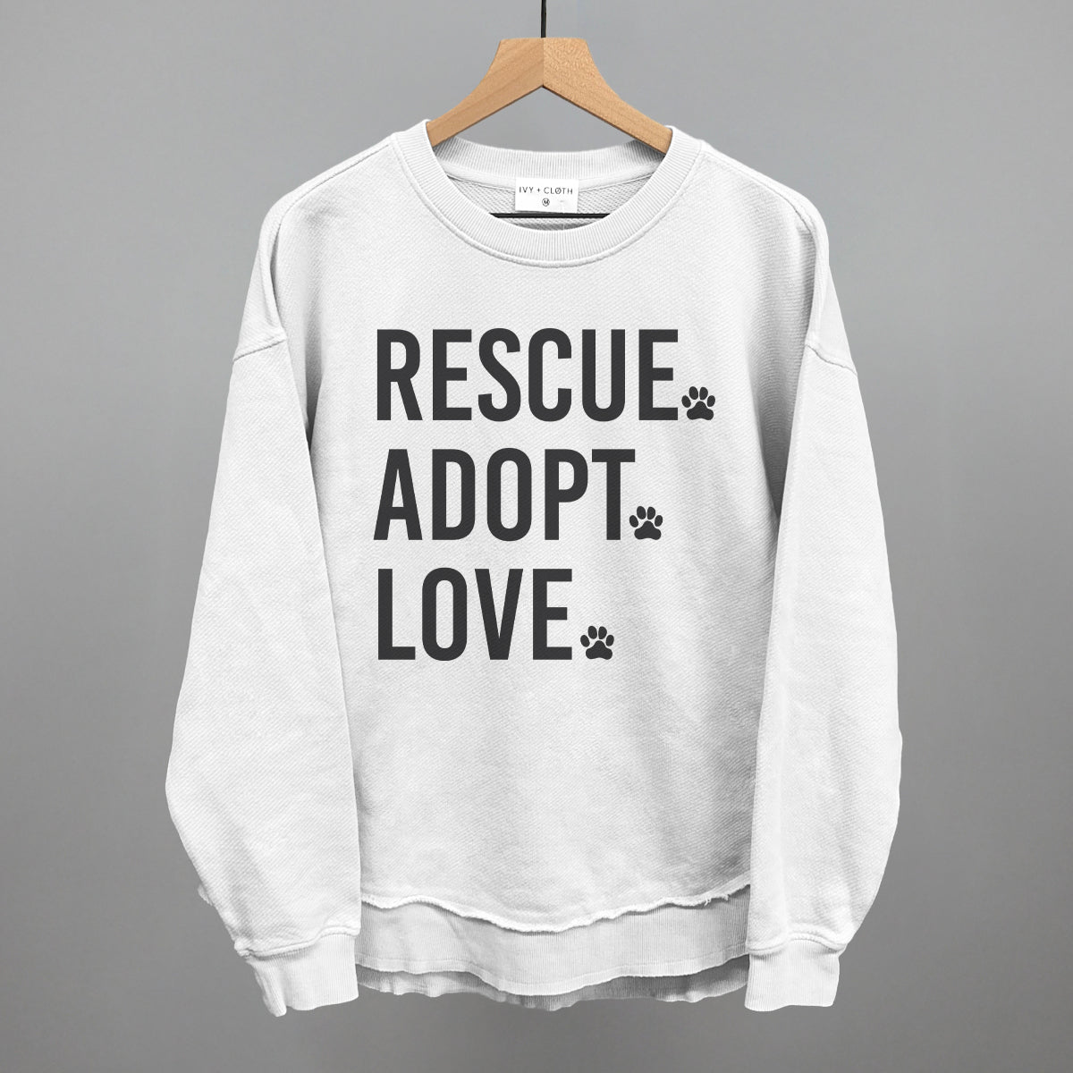 Rescue Adopt Love Ivy + Cloth