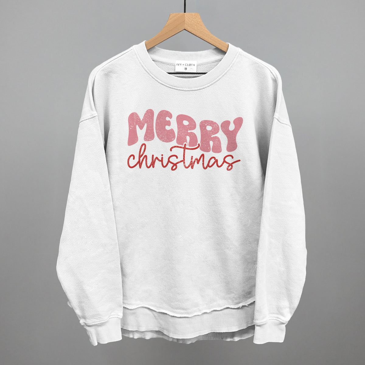 Merry Christmas (Groovy Script) Ivy + Cloth