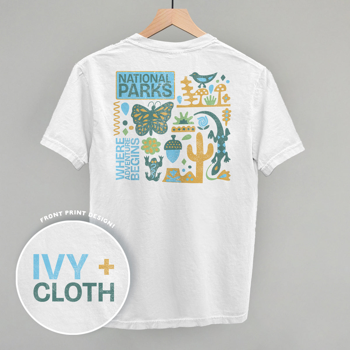 National Parks Doodles (Back Print) Ivy + Cloth