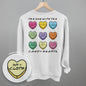 The One With The Candy Hearts (Back Print) Ivy + Cloth