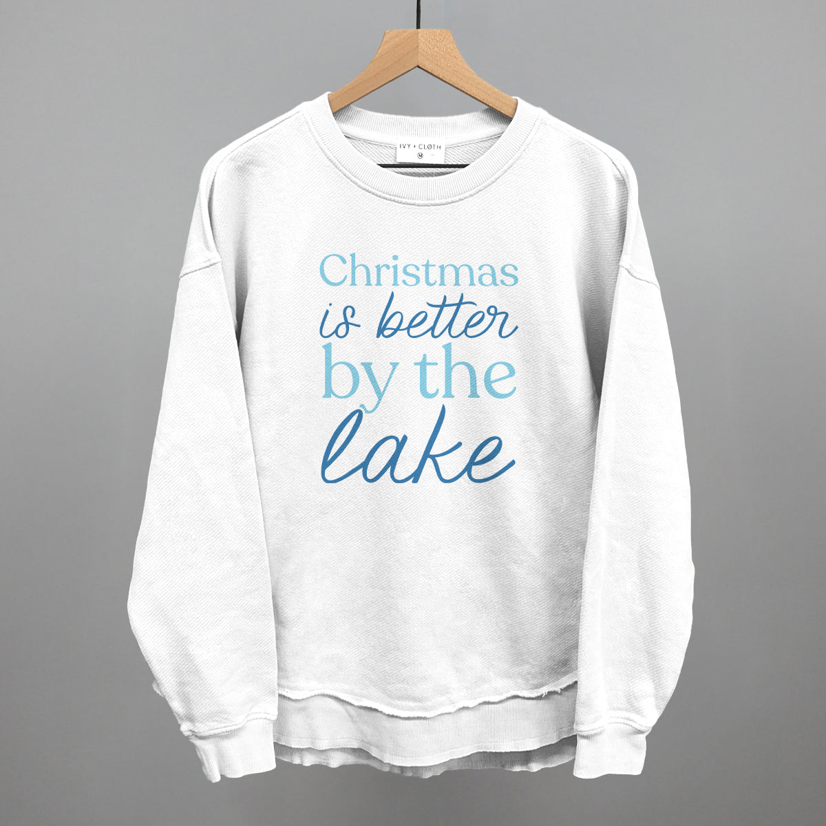 Christmas Is Better By The Lake Ivy + Cloth