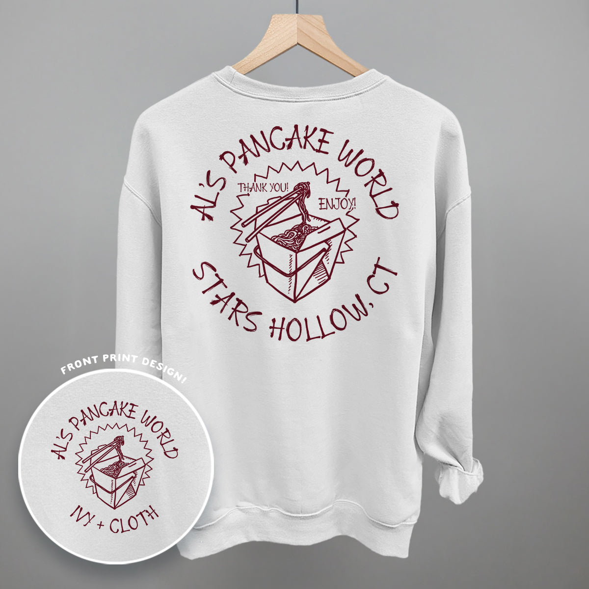 Al's Pancake World (Back Print) Ivy + Cloth