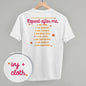 Say Your Affirmations (Back Print) Ivy + Cloth
