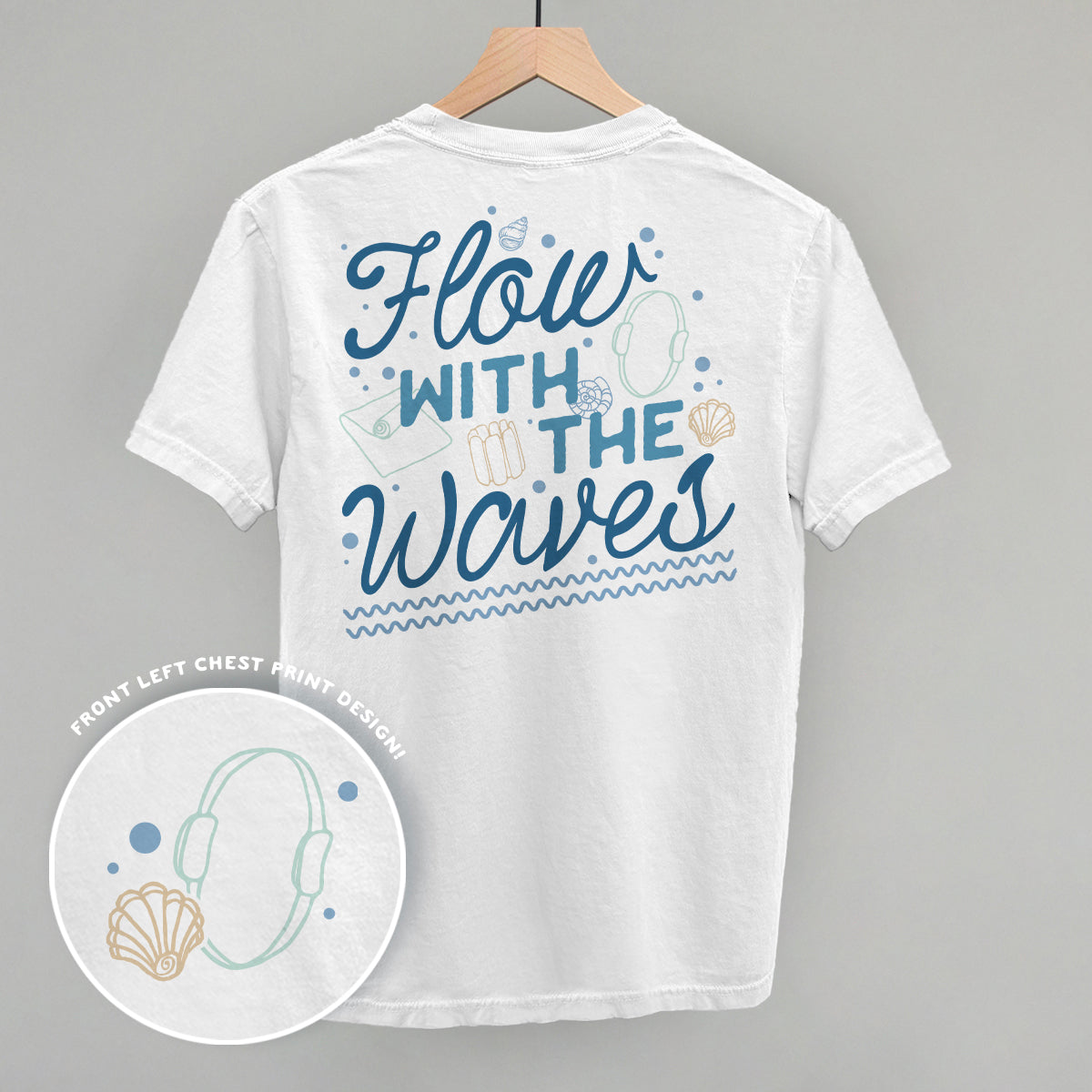 Flow With The Waves (Back Print) Ivy + Cloth