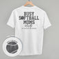Busy Softball Moms Club (Back Print) Ivy + Cloth