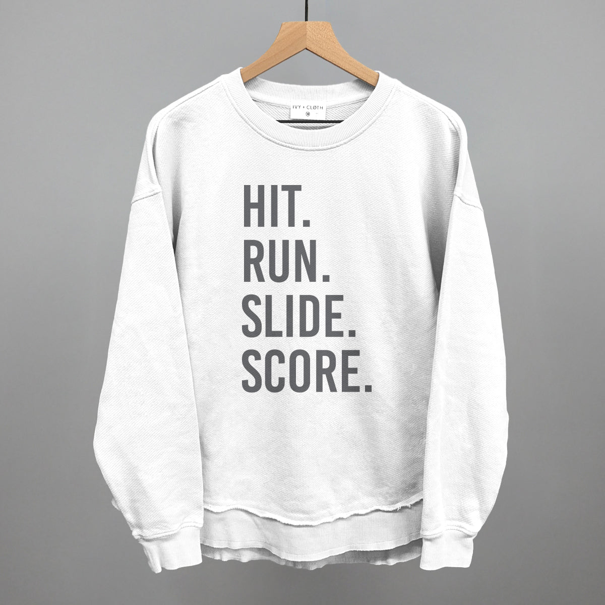 Hit Run Slide Score Ivy + Cloth