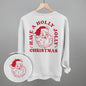Have A Holly Jolly Christmas Santa (Back Print) Ivy + Cloth