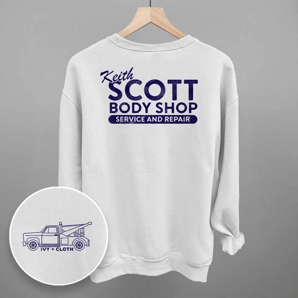 Keith Scott Body Shop (Back Print) Ivy + Cloth