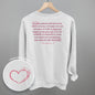 Love Is Patient And Kind (Back Print) Ivy + Cloth