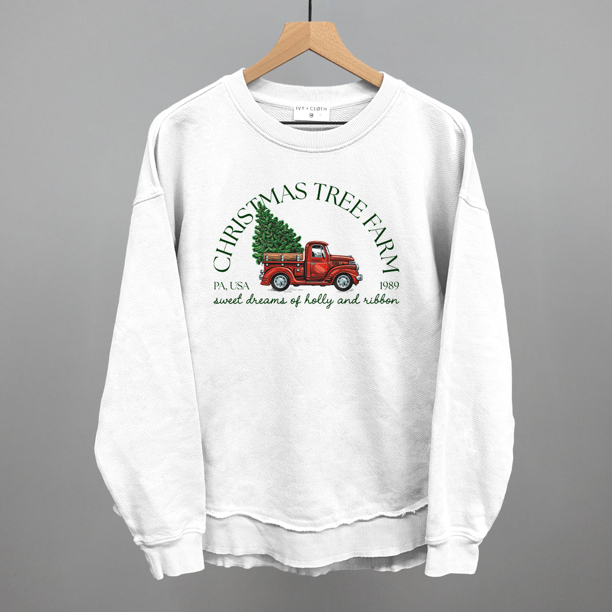 Christmas Tree Farm 1989 Ivy + Cloth