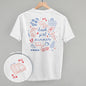Book Girl Summer Colorful (Back Print) Ivy + Cloth