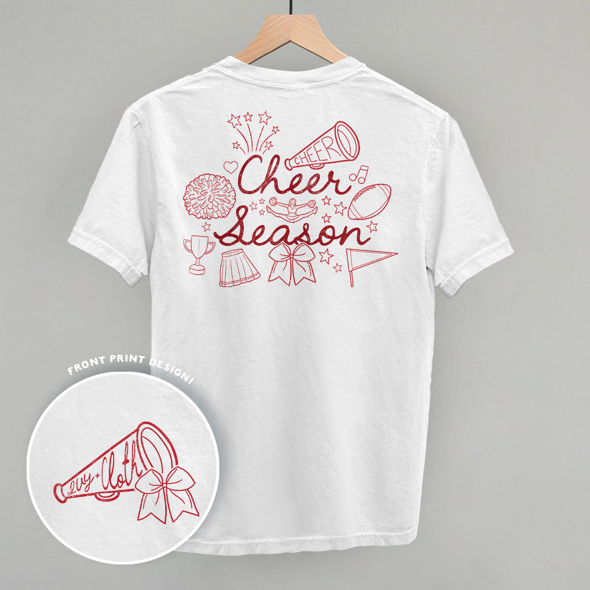Cheer Season Doodles (Back Print) Ivy + Cloth