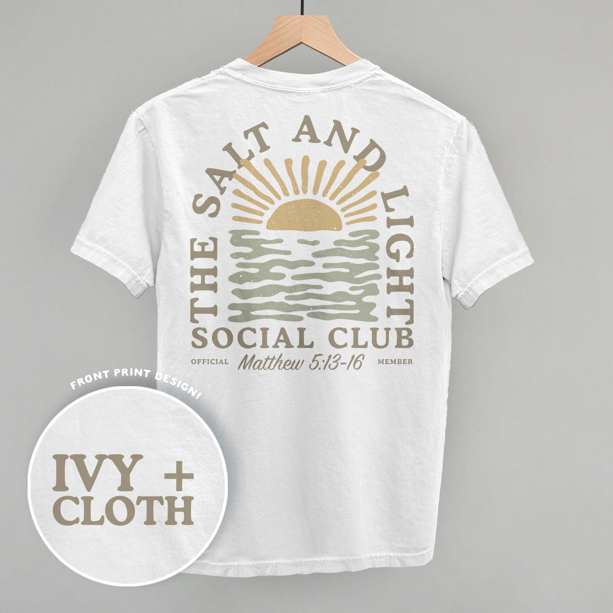 The Salt And Light Social Club (Back Print) Ivy + Cloth