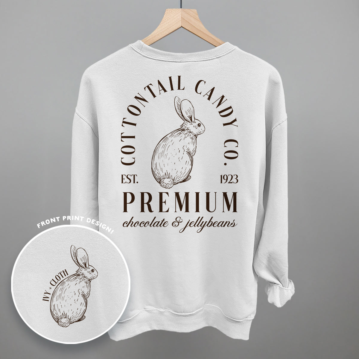 Cottontail Candy Co. (Back Print) Ivy + Cloth
