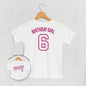 Birthday Girl Varsity #6 (Kids Back Print) Ivy + Cloth