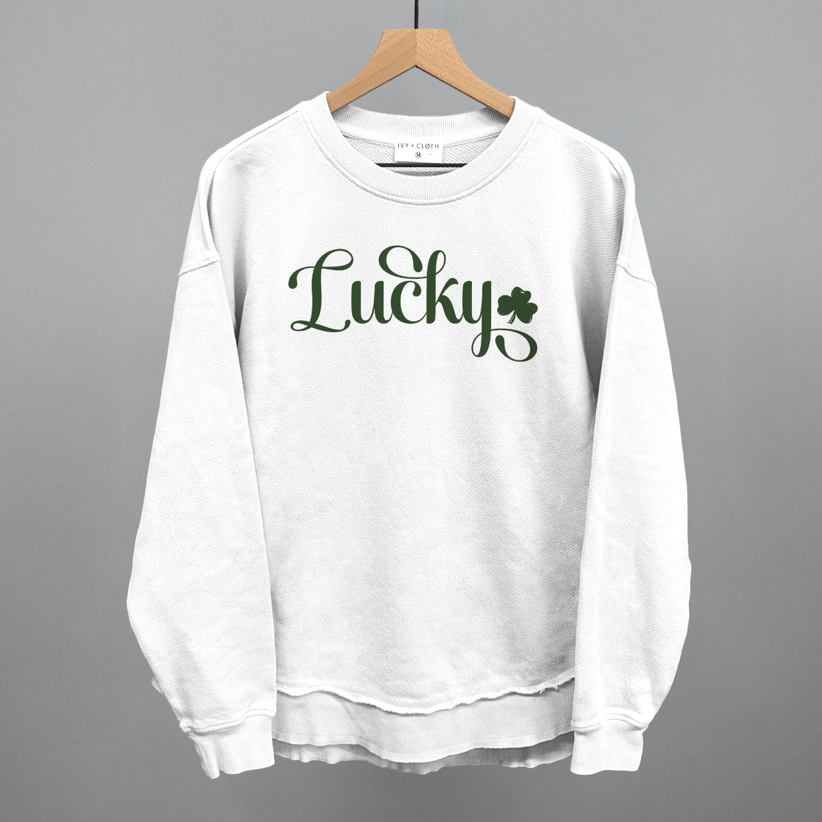 Lucky Script + Clover Ivy + Cloth