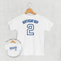 Birthday Boy Varsity #2 (Kids Back Print) Ivy + Cloth