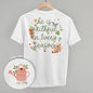 He Is Faithful In Every Season (Back Print) Ivy + Cloth
