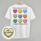 The One With The Candy Hearts (Back Print) Ivy + Cloth