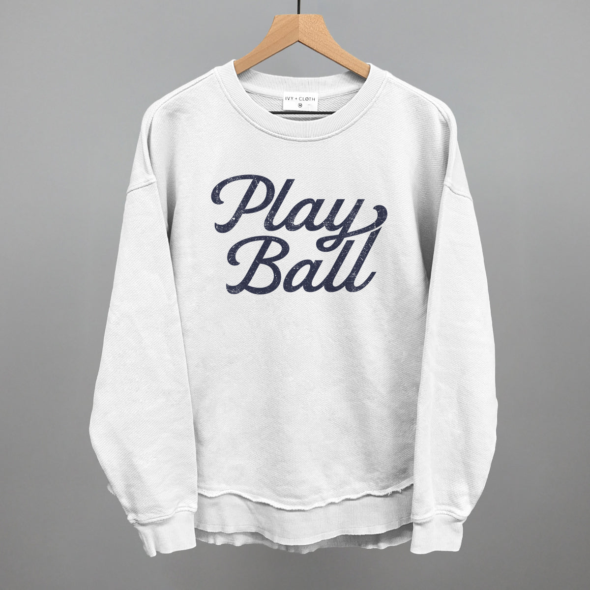 Play Ball (Vintage Script) Ivy + Cloth