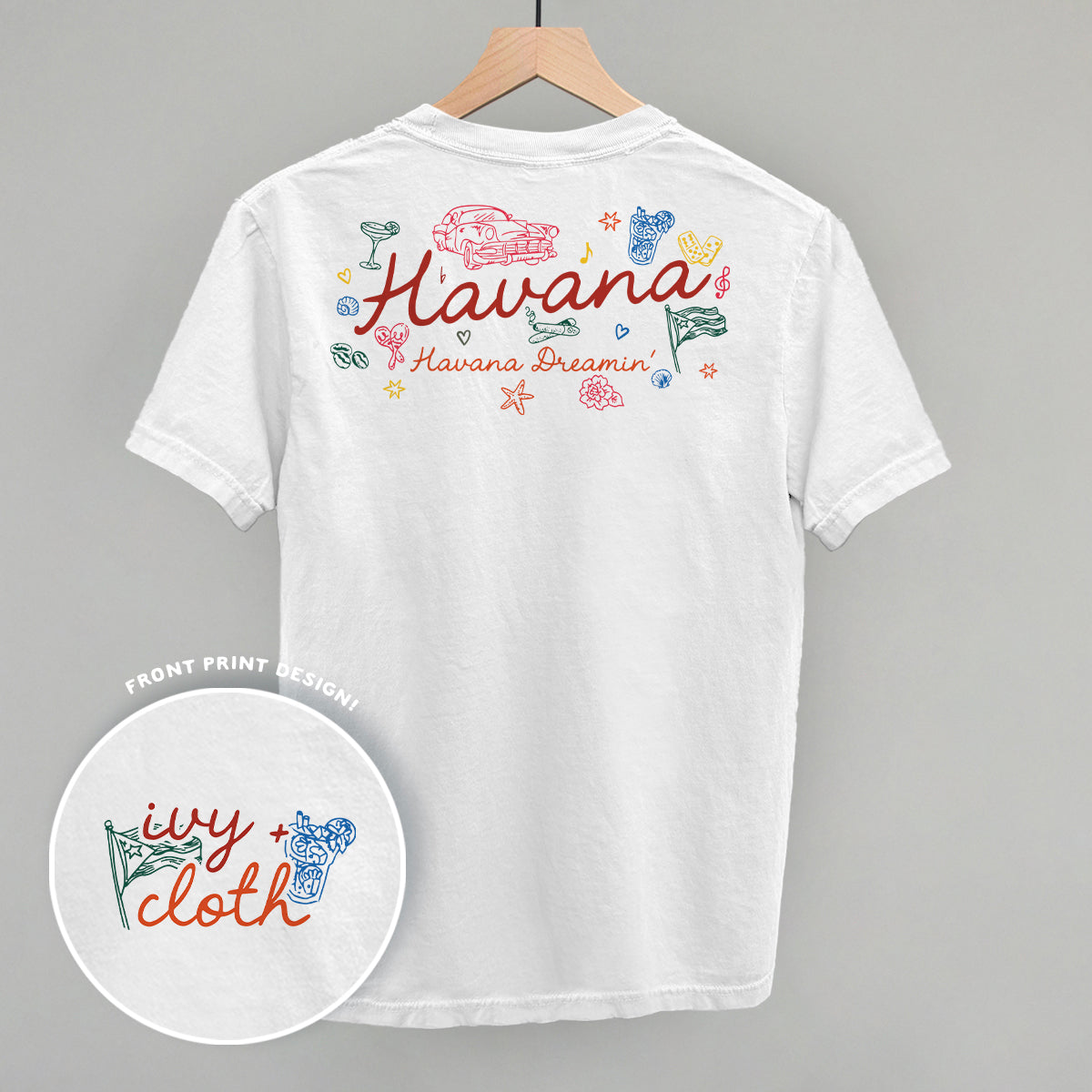 Havana Doodles (Back Print) Ivy + Cloth