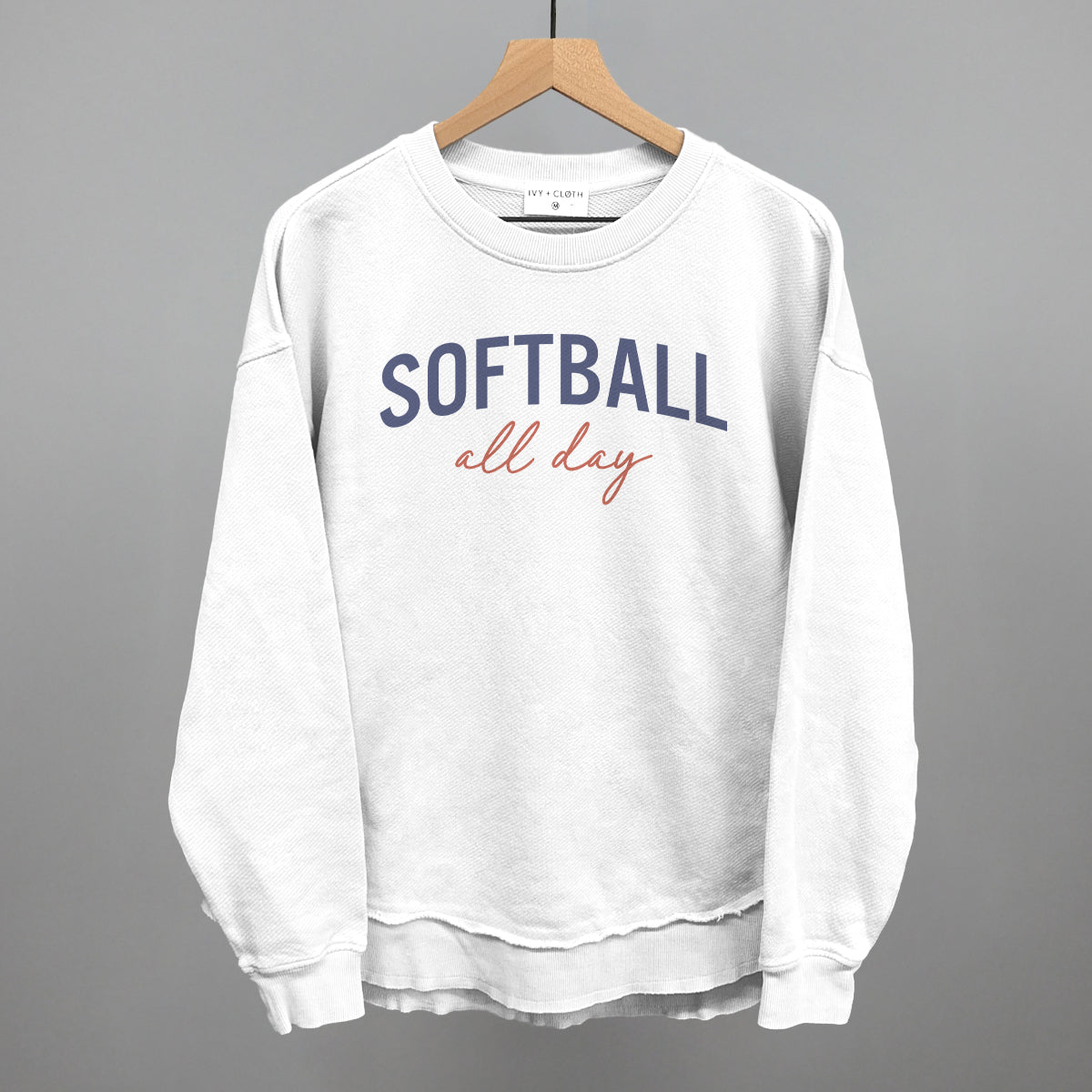 Softball All Day (Script) Ivy + Cloth