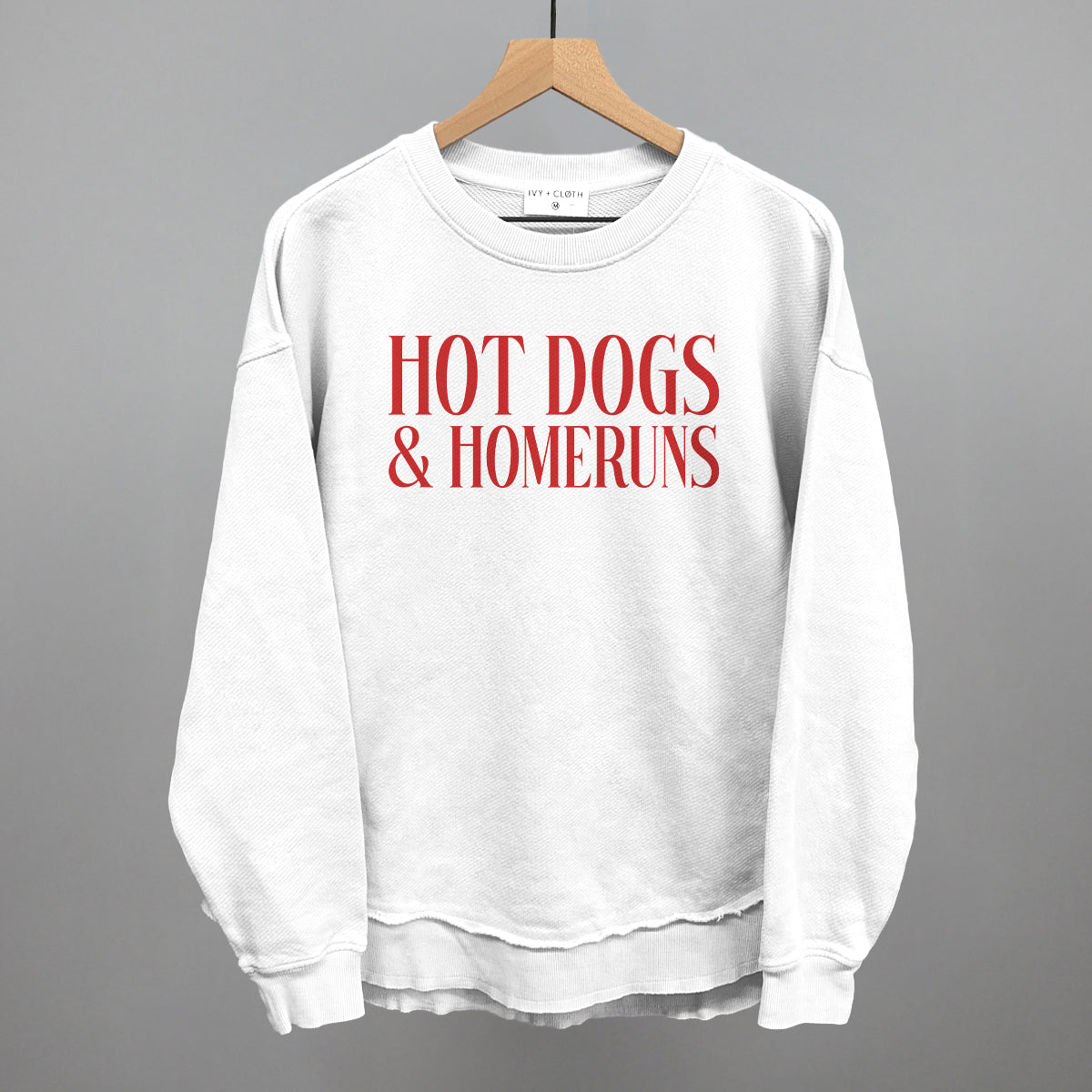 Hot Dogs & Homeruns Ivy + Cloth