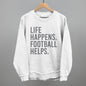Life Happens. Football Helps. Ivy + Cloth