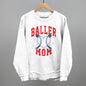 Baller Mom Baseball Ivy + Cloth