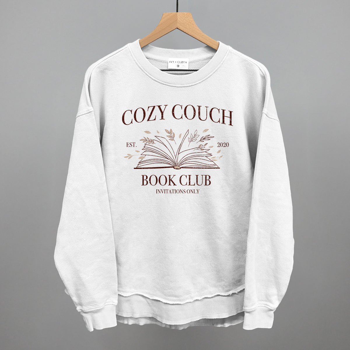 Cozy Couch Book Club Ivy + Cloth