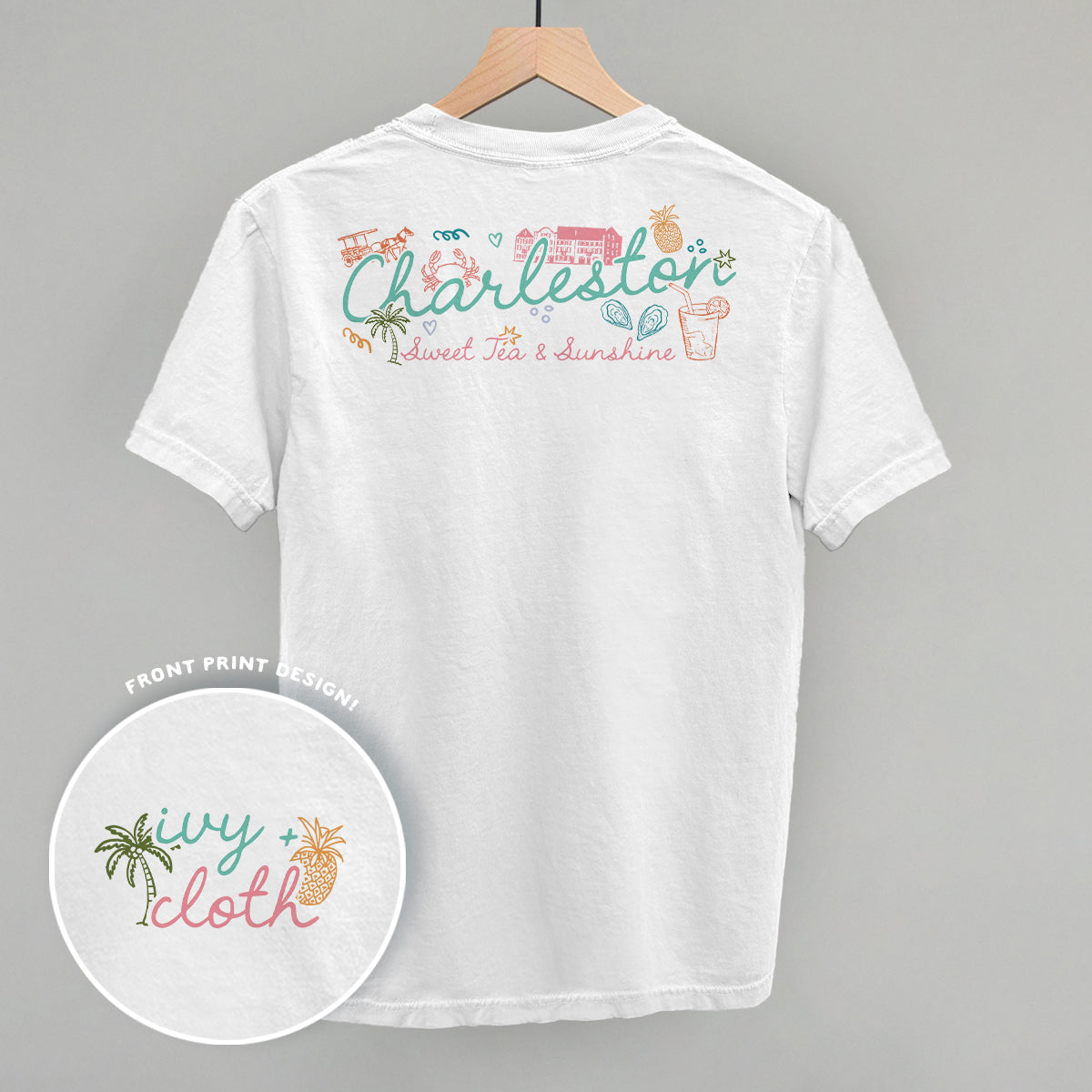 Charleston Doodles (Back Print) Ivy + Cloth