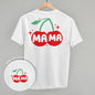 Mama Cherries + Sparkles (Back Print) Ivy + Cloth
