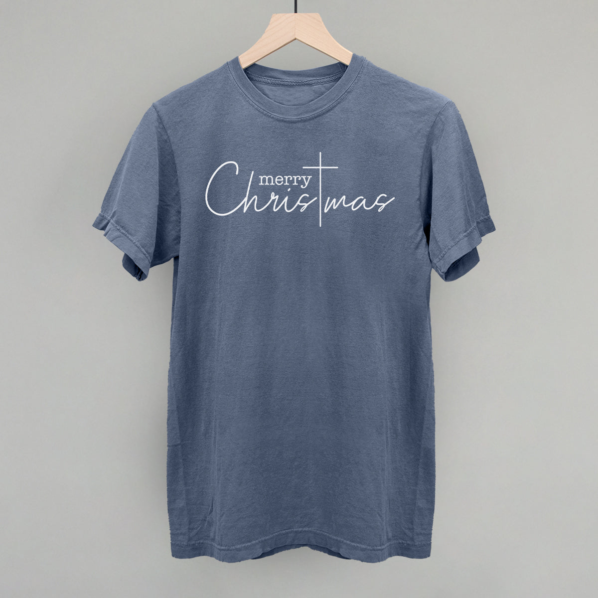 Merry Christmas Cross Ivy + Cloth