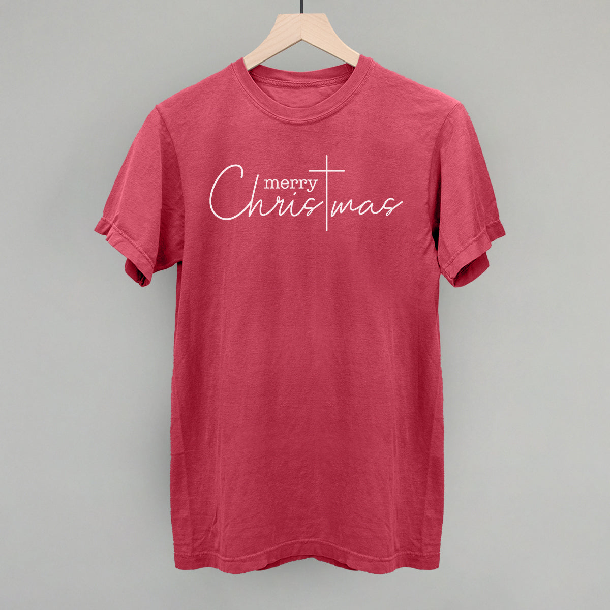 Merry Christmas Cross Ivy + Cloth
