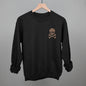 Leopard Print Skull (Left Chest) Ivy + Cloth