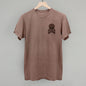 Leopard Print Skull (Left Chest) Ivy + Cloth