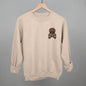 Leopard Print Skull (Left Chest) Ivy + Cloth